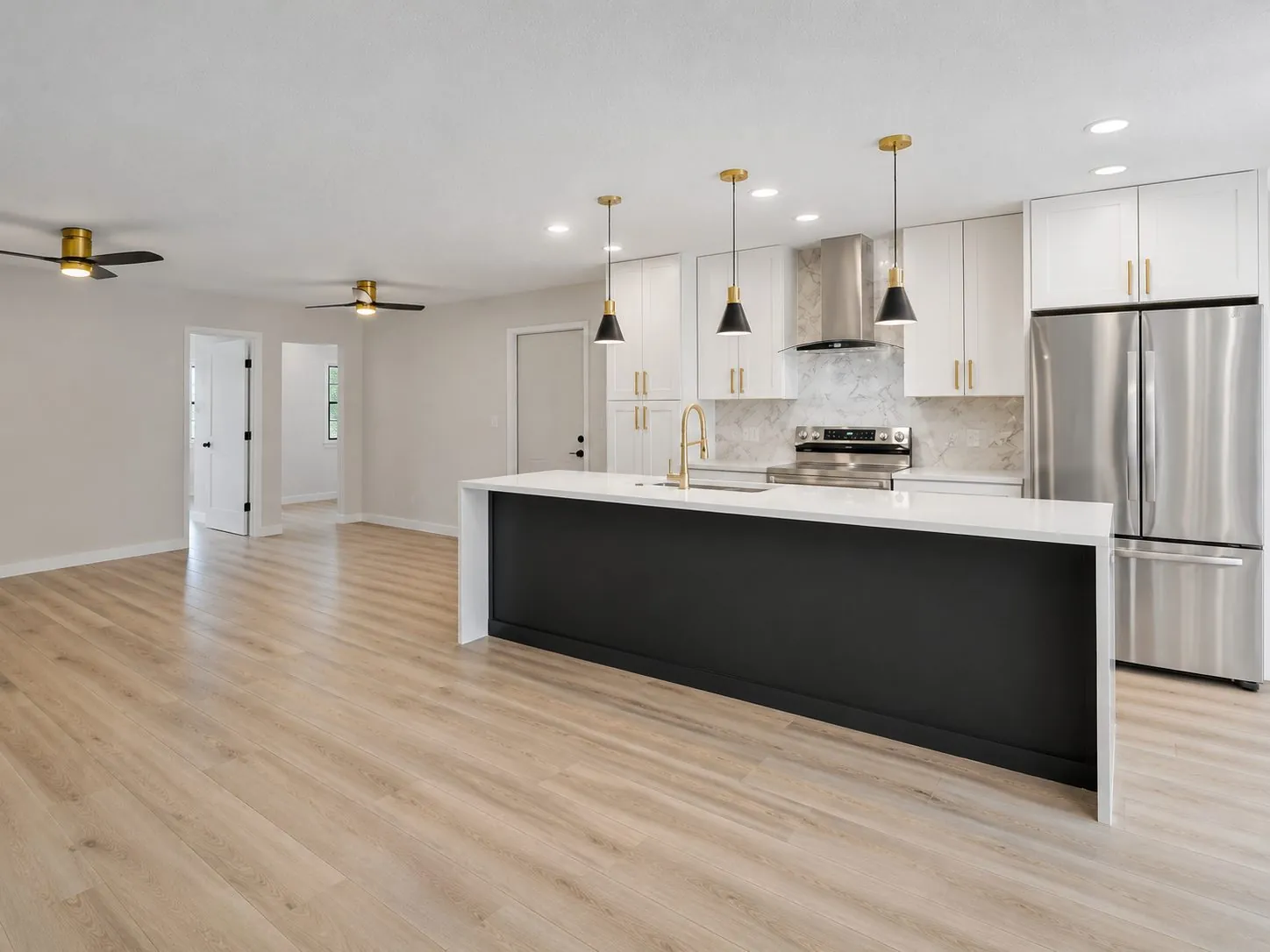 Finished kitchen after renovation